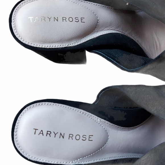 Taryn Rose Lana Slides black suede - Picture 12 of 14